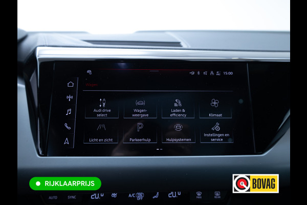 Audi e-tron GT 93 kWh | Luchtvering | Panoramadak | Daytona grijs | Leer | 20" LMV | Stoelverwarming V+A | Ambienteverlichting, Camera systeem Area View, Volledig Audi dealer onderhouden
