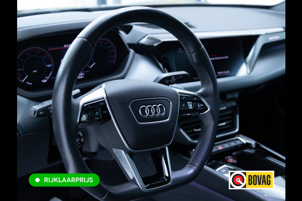 Audi e-tron GT 93 kWh | Luchtvering | Panoramadak | Daytona grijs | Leer | 20" LMV | Stoelverwarming V+A | Ambienteverlichting, Camera systeem Area View, Volledig Audi dealer onderhouden