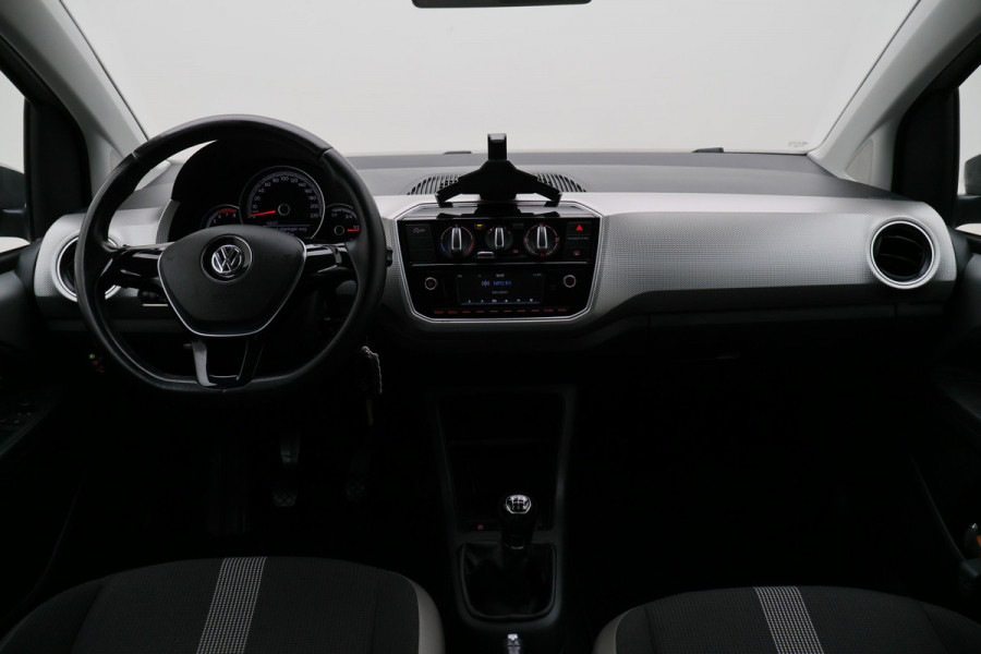 Volkswagen up! 1.0 BMT high up! 5-Deurs, Leder/Stof, Airco, Cruise, Bluetooth, Radio, PDC, 15''