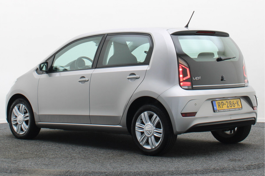 Volkswagen up! 1.0 BMT high up! 5-Deurs, Leder/Stof, Airco, Cruise, Bluetooth, Radio, PDC, 15''