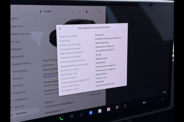 Tesla Model S 680 pk 0-100 3,1sec. Adaptive-Luchtvering FSD-4 / AutoPilot-4 Enhanced EAP ASS-Smart Summon Yoke Stuur Zelf-Parkeren / Voorrijde Long Range100kw Dual Motor 4WD AWD Schuifkanteldak Wi-Fi.Vb. App AEB ASR Rijstrookhulp Bordherkenning ACC ESP DodehoekDetector  Mistlampen Verwarmde-Sproeiers AWD 4 wheel Drive 1.600kg Trekvermogen Orig. NL-se auto 118.000 euro nieuw ! Fabrieksgarantie 4 jaar 80.000 en 240.000/8 jaar Accupakket!