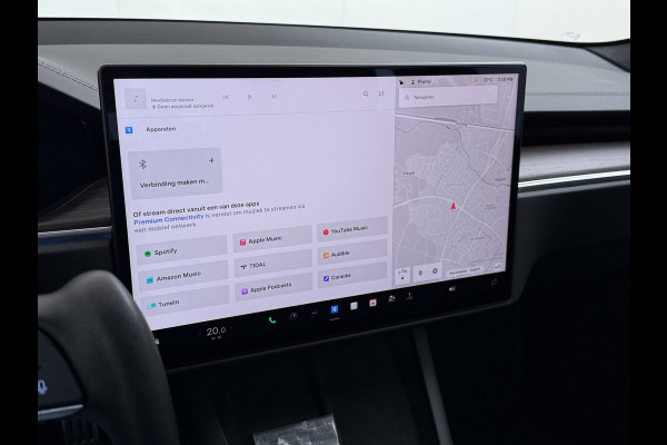 Tesla Model S 680 pk 0-100 3,1sec. Adaptive-Luchtvering FSD-4 / AutoPilot-4 Enhanced EAP ASS-Smart Summon Yoke Stuur Zelf-Parkeren / Voorrijde Long Range100kw Dual Motor 4WD AWD Schuifkanteldak Wi-Fi.Vb. App AEB ASR Rijstrookhulp Bordherkenning ACC ESP DodehoekDetector  Mistlampen Verwarmde-Sproeiers AWD 4 wheel Drive 1.600kg Trekvermogen Orig. NL-se auto 118.000 euro nieuw ! Fabrieksgarantie 4 jaar 80.000 en 240.000/8 jaar Accupakket!