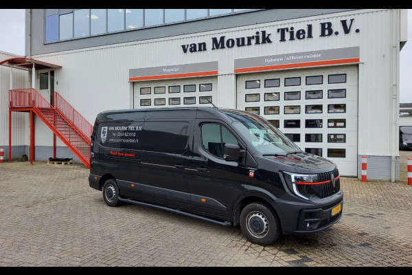 Renault Master 170.35 L3H2 - V-33-HXT - GESLOTEN - ZWART METALLIC - EURO 6