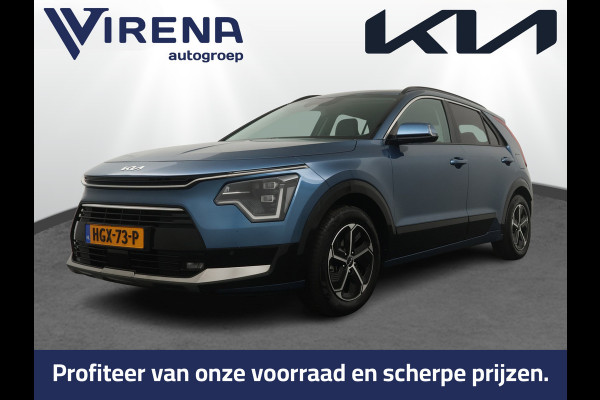 Kia Niro 1.6 GDi Hybrid DynamicPlusLine - Adaptief Cruise Control - Navigatie - Schuif/Kanteldak - LED Koplampen - Stoel/Stuurverwarming - Fabrieksgarantie Tot 2032