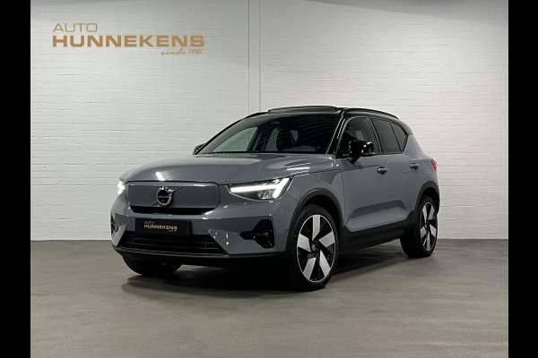 Volvo XC40 Recharge Twin Ultimate 78 kWh AWD Open dak | Adapt. cruise | 360 camera | Stuur-/stoelverwarming | Harman/Kardon | Memory | Keyless