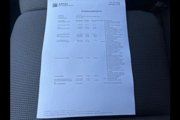 Renault Trafic 2.0 dCi 120pk E6 L2 Comfort 3p Lease €287 p/m, Trekhaak, Imperiaal, Airco, Navi, Camera, PDC, Led, Cruise controle, Onderhoudshistorie aanwezig