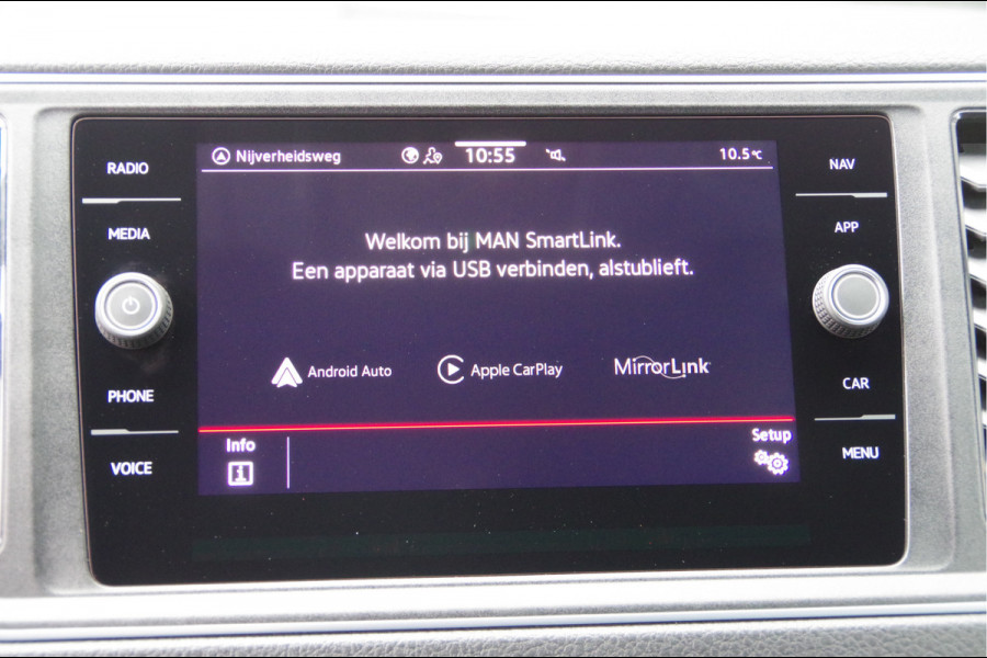 MAN TGE 3.180 35 2.0 177PK AUT. 3-ZITS, LED, TREKHAAK, GEV. STOEL, CAMERA, CRUISE, AIRCO, PARKEERSENSOREN, CARPLAY