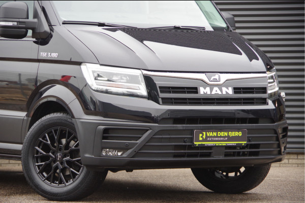 MAN TGE 3.180 35 2.0 177PK AUT. 3-ZITS, LED, TREKHAAK, GEV. STOEL, CAMERA, CRUISE, AIRCO, PARKEERSENSOREN, CARPLAY