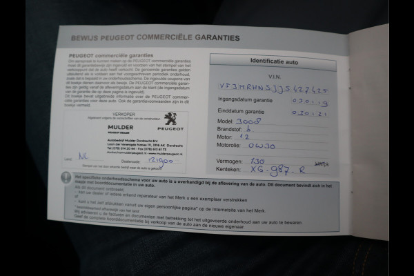 Peugeot 3008 1.2 PureTech GT Line Navi /Trekh / Pdc / Keyless / Stoelverw / Cruise / Carplay  Recent D-riem verv !