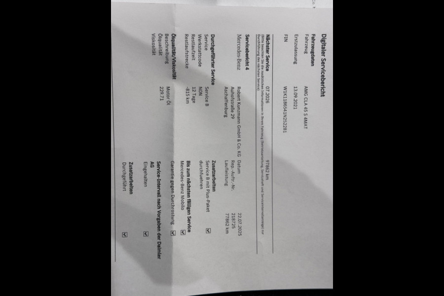 Mercedes-Benz CLA-Klasse Shooting Brake AMG 45 S 4MATIC+ PANO | SCHAALSTOELEN | BURMESTER | HUD