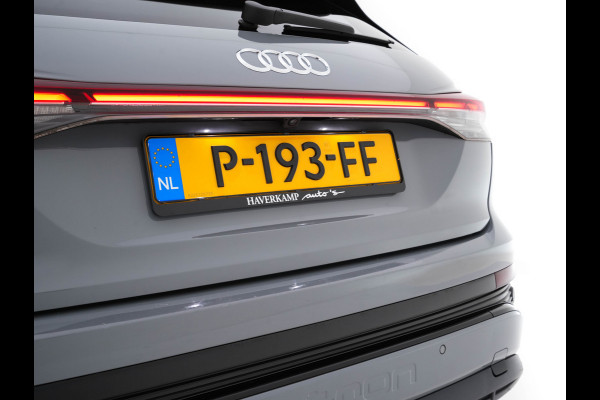 Audi Q4 e-tron 40 Launch edition S Competition 77 kWh [ 3-Fase ] {SOH-93%} (INCL-BTW) *HEATPUMP | LEATHER-FABRIC | MATRIX-LED | ADAPTIVE-CRUISE | HEATED-SPORTSEATS | AMBIENTLIGHT | DIGI-COCKPIT | CAMERA | KEYLESS | DAB+ | NAVI-FULLMAP | TOWBAR | PRIVACYGLASS | 21"AL