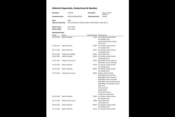 BMW X5 xDrive45e CARPLAY  / CAMERA / DEALER ONDERHOUDEN / BRUIN LEER / STOELVERWARMING