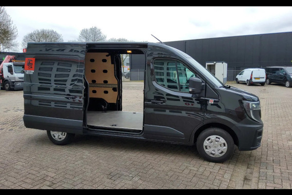 Renault Master 150.35 EURO 6 L2H2 - V-63-LHG - 2x ZIJSCHUIFDEUR - ZWART METALLIC - BPM VRIJ!