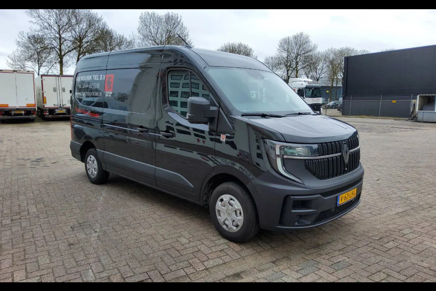Renault Master 150.35 EURO 6 L2H2 - V-63-LHG - 2x ZIJSCHUIFDEUR - ZWART METALLIC - BPM VRIJ!