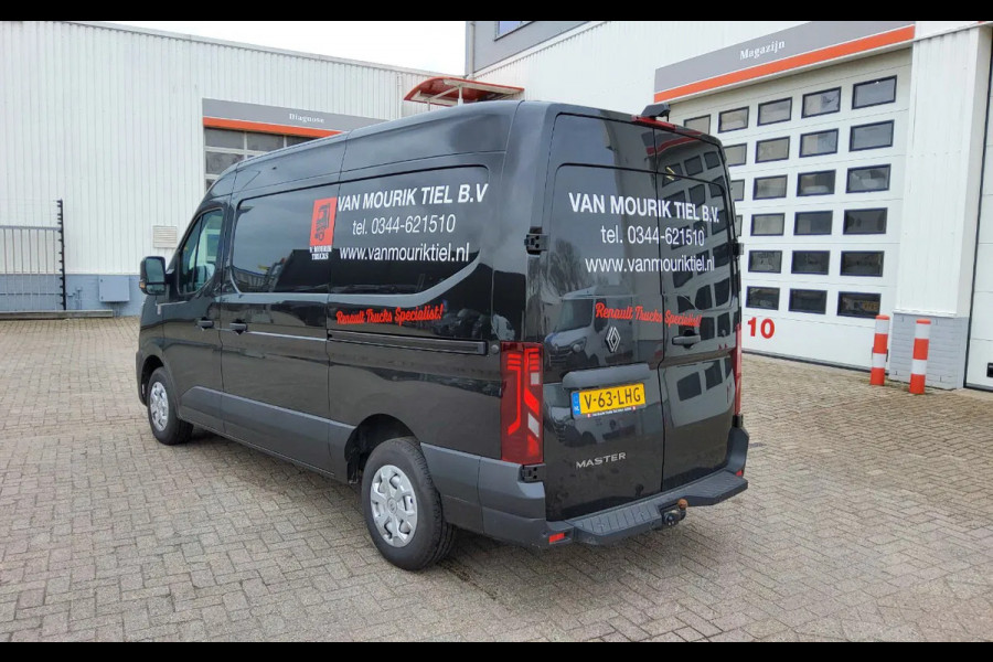 Renault Master 150.35 EURO 6 L2H2 - V-63-LHG - 2x ZIJSCHUIFDEUR - ZWART METALLIC - BPM VRIJ!