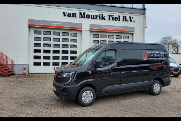 Renault Master 150.35 EURO 6 L2H2 - V-63-LHG - 2x ZIJSCHUIFDEUR - ZWART METALLIC - BPM VRIJ!