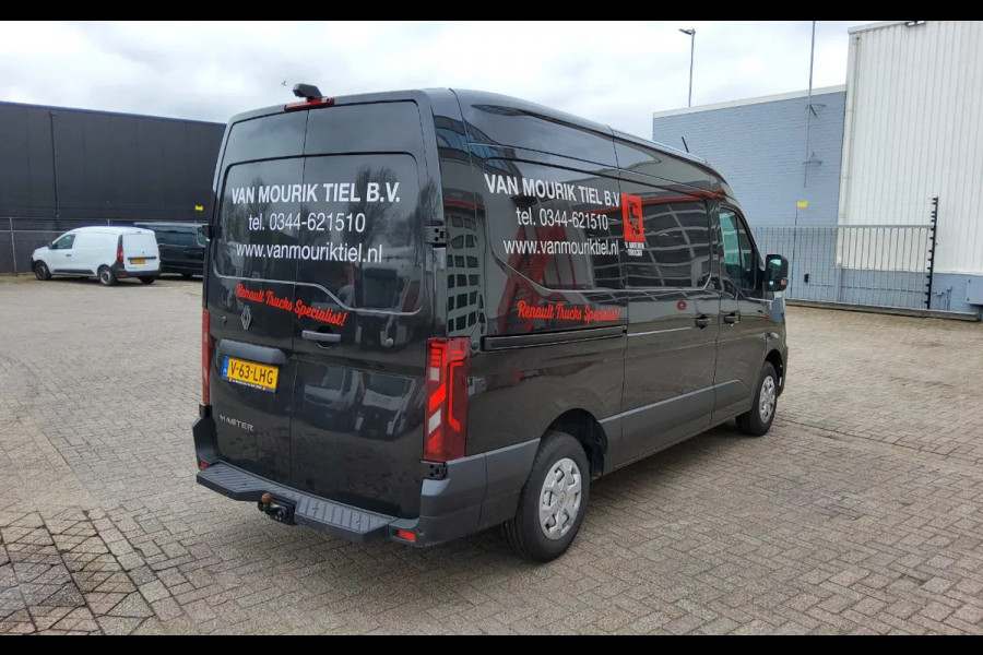 Renault Master 150.35 EURO 6 L2H2 - V-63-LHG - 2x ZIJSCHUIFDEUR - ZWART METALLIC - BPM VRIJ!