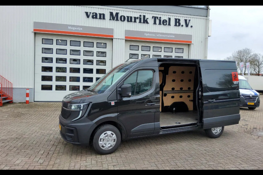 Renault Master 150.35 EURO 6 L2H2 - V-63-LHG - 2x ZIJSCHUIFDEUR - ZWART METALLIC - BPM VRIJ!
