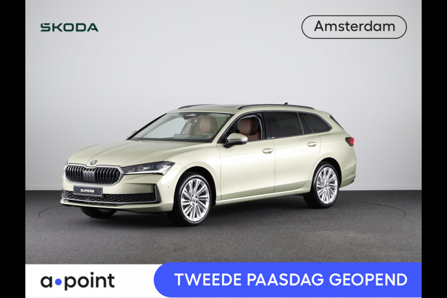 Škoda Superb First Edition Combi 1.5 TSI m-HEV 150pk DSG-7 | Panoramadak | Leder | Light & View |