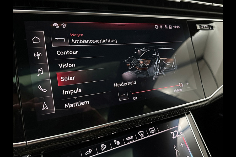 Audi Q8 60e 462PK Competition Plus | RS-Seats | Carbon | B&O | 360 Camera | ACC | Panorama | Nachtzicht | Valcona Leder | Trekhaak 3500kg | Head-Up | Luchtvering | Keyless-Entry |Tour-Pakket | Lane & Side assist | Bovag Garantie.