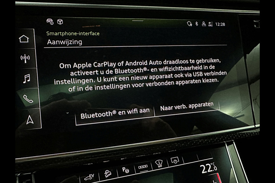 Audi Q8 60e 462PK Competition Plus | RS-Seats | Carbon | B&O | 360 Camera | ACC | Panorama | Nachtzicht | Valcona Leder | Trekhaak 3500kg | Head-Up | Luchtvering | Keyless-Entry |Tour-Pakket | Lane & Side assist | Bovag Garantie.