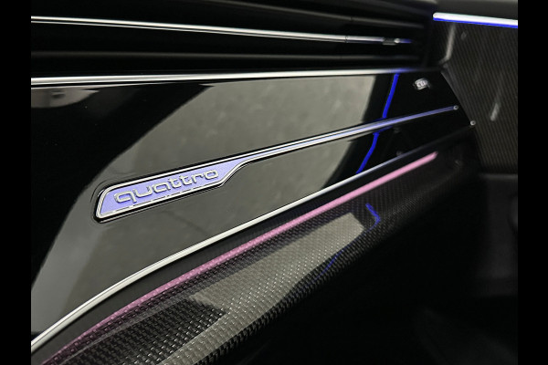 Audi Q8 60e 462PK Competition Plus | RS-Seats | Carbon | B&O | 360 Camera | ACC | Panorama | Nachtzicht | Valcona Leder | Trekhaak 3500kg | Head-Up | Luchtvering | Keyless-Entry |Tour-Pakket | Lane & Side assist | Bovag Garantie.