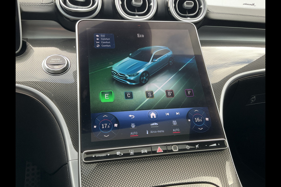 Mercedes-Benz C-Klasse Estate 180 AMG Line Pano Burmester Memory HUD Trekhaak Leer Verw+Ventilatie BOMVOL!