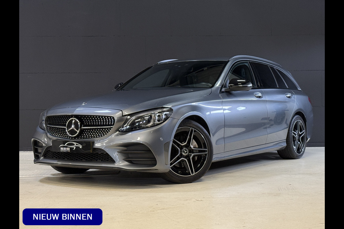 Mercedes-Benz C-Klasse Estate 200 Business Solution AMG | Apple Carplay | Leder | Multibeam | Camera | Dodehoeksensoren | Stoelverwarming