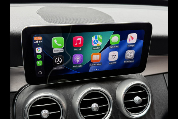 Mercedes-Benz C-Klasse Estate 200 Business Solution AMG | Apple Carplay | Leder | Multibeam | Camera | Dodehoeksensoren | Stoelverwarming