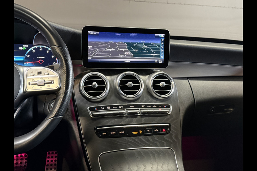 Mercedes-Benz C-Klasse Estate 200 Business Solution AMG | Apple Carplay | Leder | Multibeam | Camera | Dodehoeksensoren | Stoelverwarming