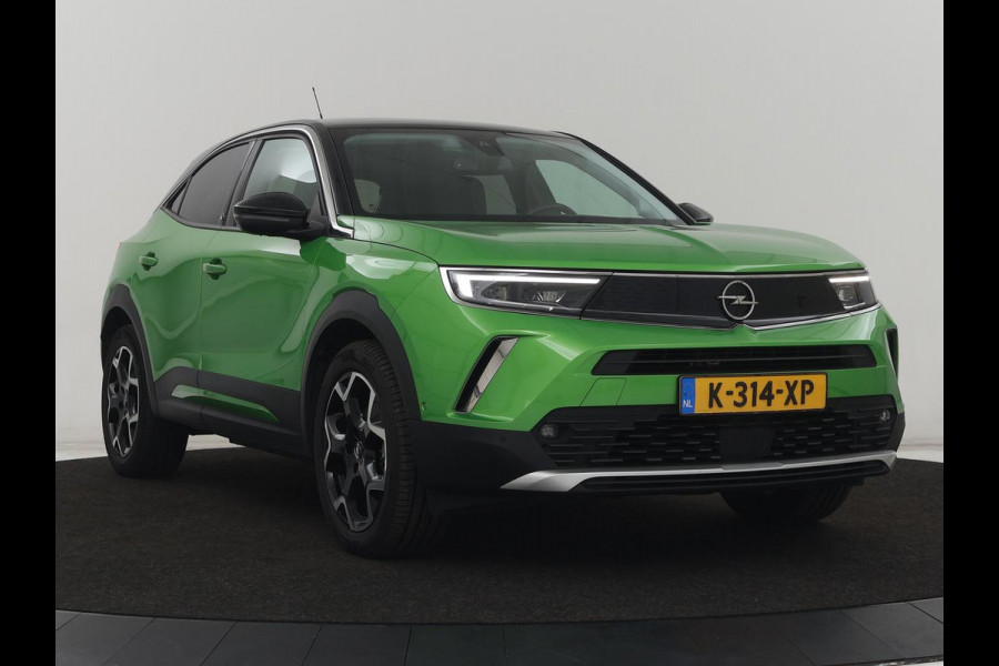 Opel Mokka-e Ultimate 50 kWh | SOH 90% | 3 Fase | Stoelverwarming | Leder/Alcantara | Warmtepomp | Adaptive cruise | Camera | Stuurverwarming | Carplay | Matrix LED | Navigatie | Park Assist
