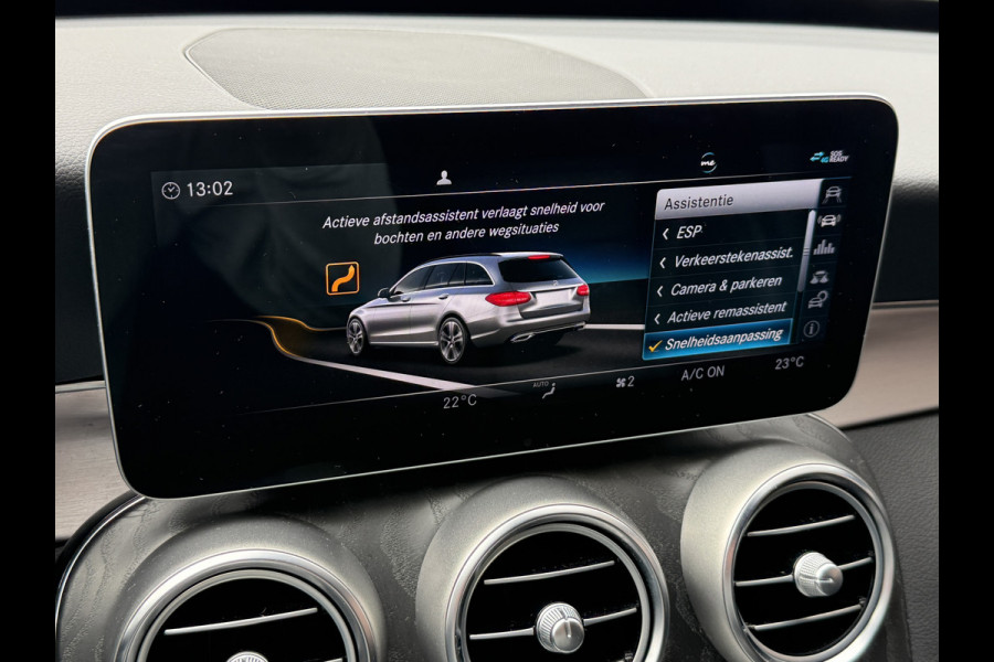 Mercedes-Benz C-Klasse Estate 200 Business Solution AMG | Apple Carplay | Leder | Multibeam | Camera | Dodehoeksensoren | Stoelverwarming