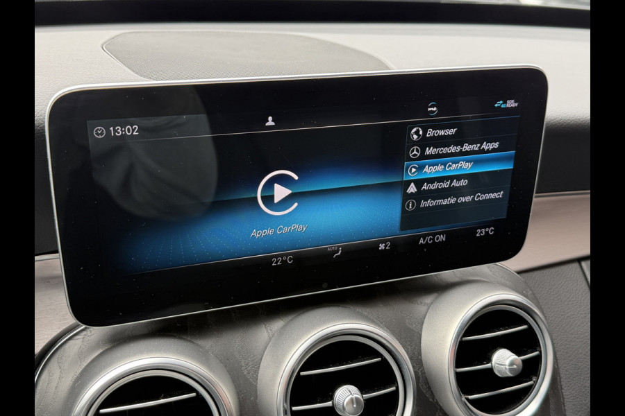 Mercedes-Benz C-Klasse Estate 200 Business Solution AMG | Apple Carplay | Leder | Multibeam | Camera | Dodehoeksensoren | Stoelverwarming