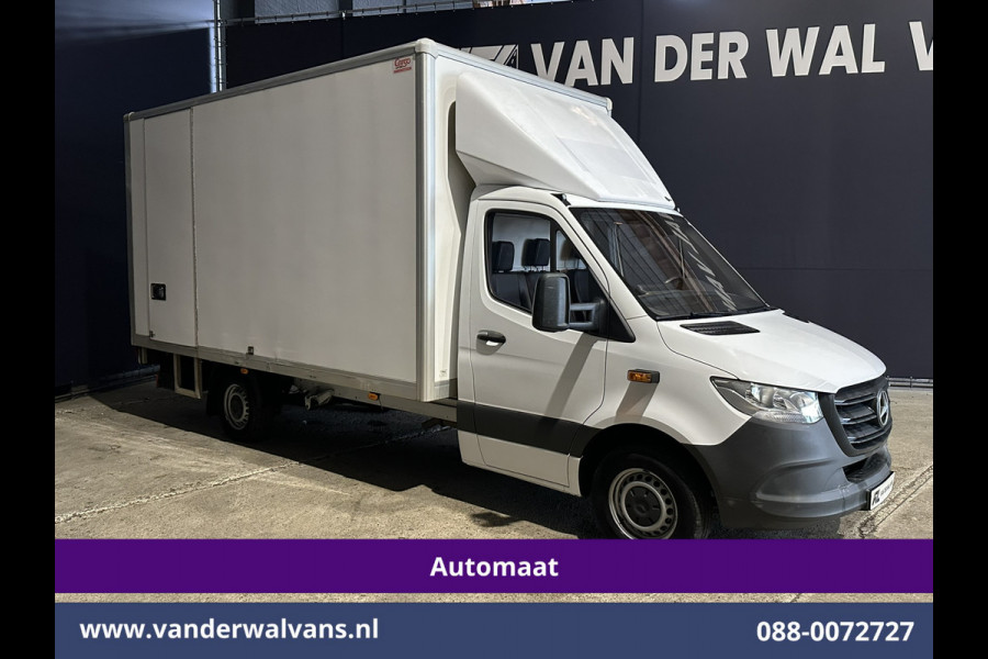 Mercedes-Benz Sprinter 314 CDI 436x222x228 Automaat Bakwagen Laadklep Zijdeur Euro6 Airco | Leder | Lat om Lat betimmering Bijrijdersbank