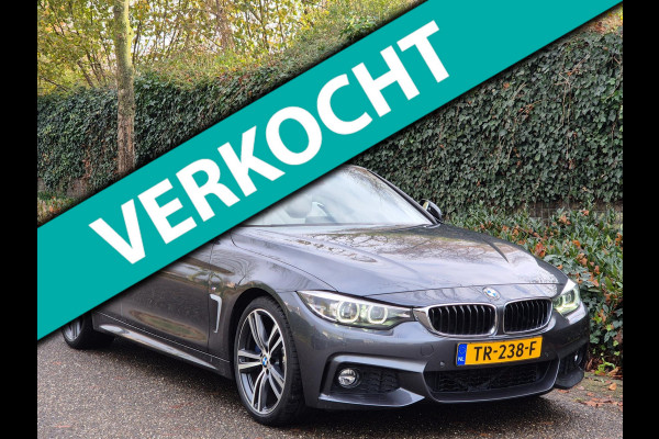 BMW 4 Serie Cabrio 430i M Sport Apple CarPlay 6WB Dig. DASH Elk.Stoelen Line Assist Dodehoek Camera 430i High Executive