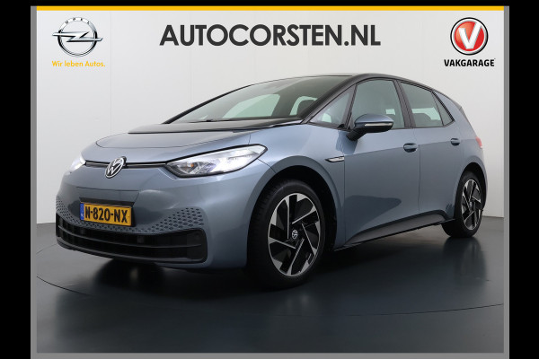 Volkswagen ID.3 Pro 62kWh SOH 91% Adaptive Cruise Navi-Pro Ecc Apple Carplay Android Auto Stoel+Stuurverwarming Led Pdc Lmv 18" Keyless start Rijstrooksensor Comfort Pakket Style Interieur Pakket Bluetooth Draadloze telefoonlader DAB 1e Eigenaar Origineel Nederlandse Auto
