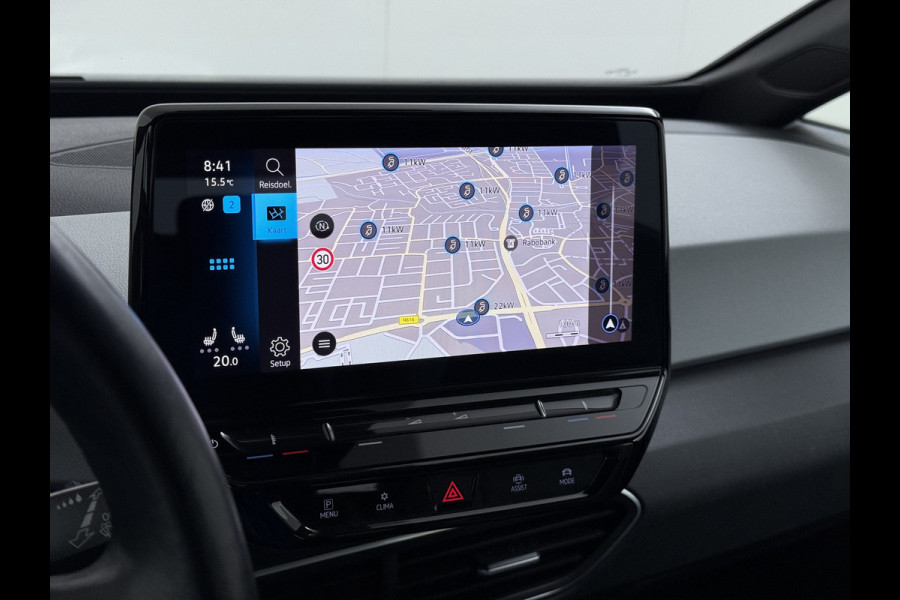 Volkswagen ID.3 Pro 62kWh SOH 91% Adaptive Cruise Navi-Pro Ecc Apple Carplay Android Auto Stoel+Stuurverwarming Led Pdc Lmv 18" Keyless start Rijstrooksensor Comfort Pakket Style Interieur Pakket Bluetooth Draadloze telefoonlader DAB 1e Eigenaar Origineel Nederlandse Auto