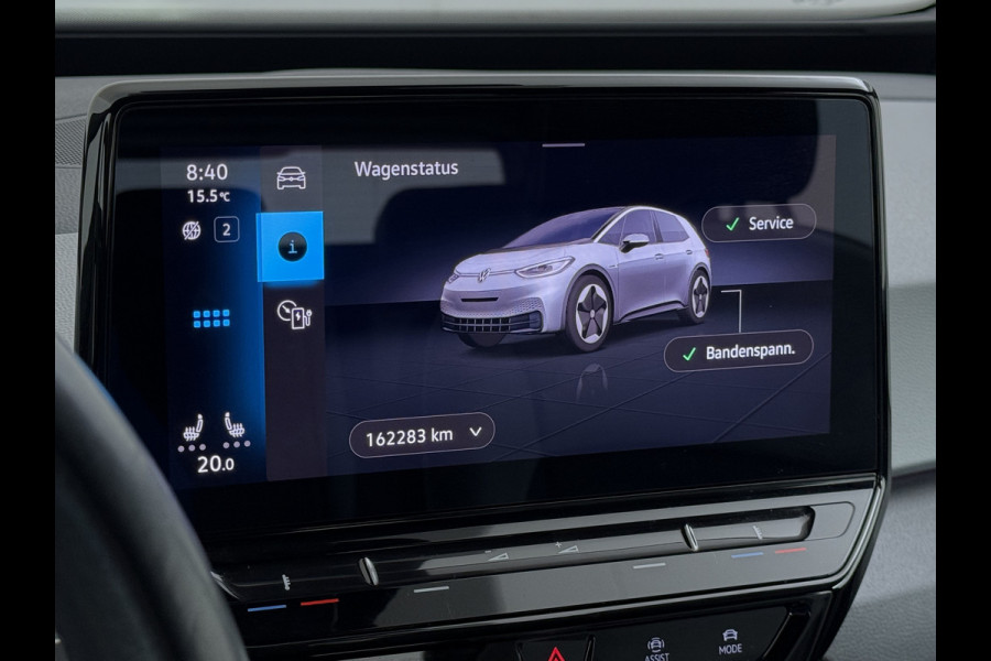 Volkswagen ID.3 Pro 62kWh SOH 91% Adaptive Cruise Navi-Pro Ecc Apple Carplay Android Auto Stoel+Stuurverwarming Led Pdc Lmv 18" Keyless start Rijstrooksensor Comfort Pakket Style Interieur Pakket Bluetooth Draadloze telefoonlader DAB 1e Eigenaar Origineel Nederlandse Auto