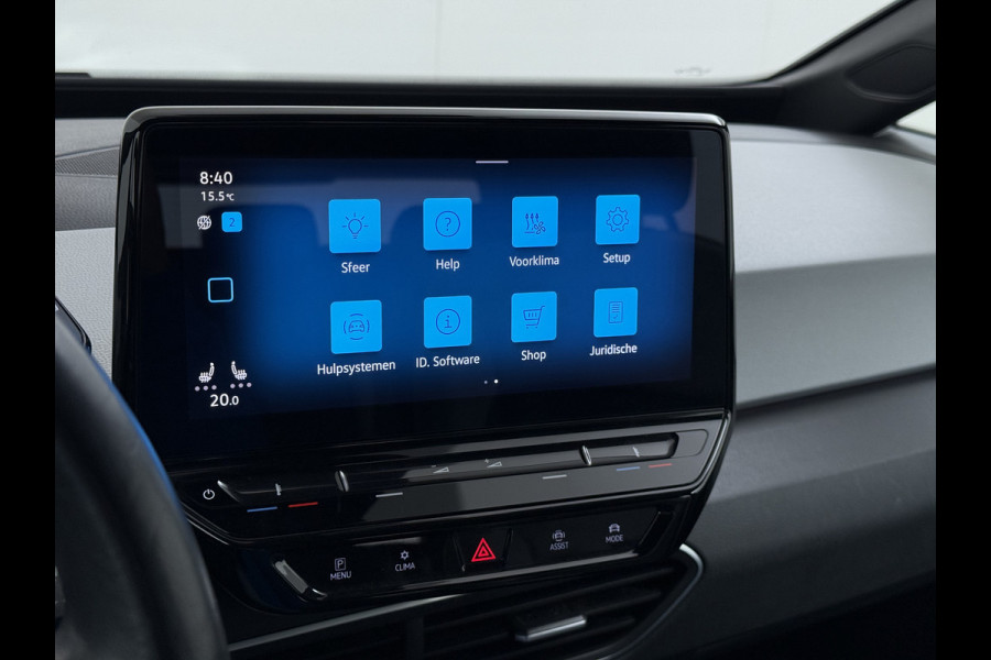 Volkswagen ID.3 Pro 62kWh SOH 91% Adaptive Cruise Navi-Pro Ecc Apple Carplay Android Auto Stoel+Stuurverwarming Led Pdc Lmv 18" Keyless start Rijstrooksensor Comfort Pakket Style Interieur Pakket Bluetooth Draadloze telefoonlader DAB 1e Eigenaar Origineel Nederlandse Auto