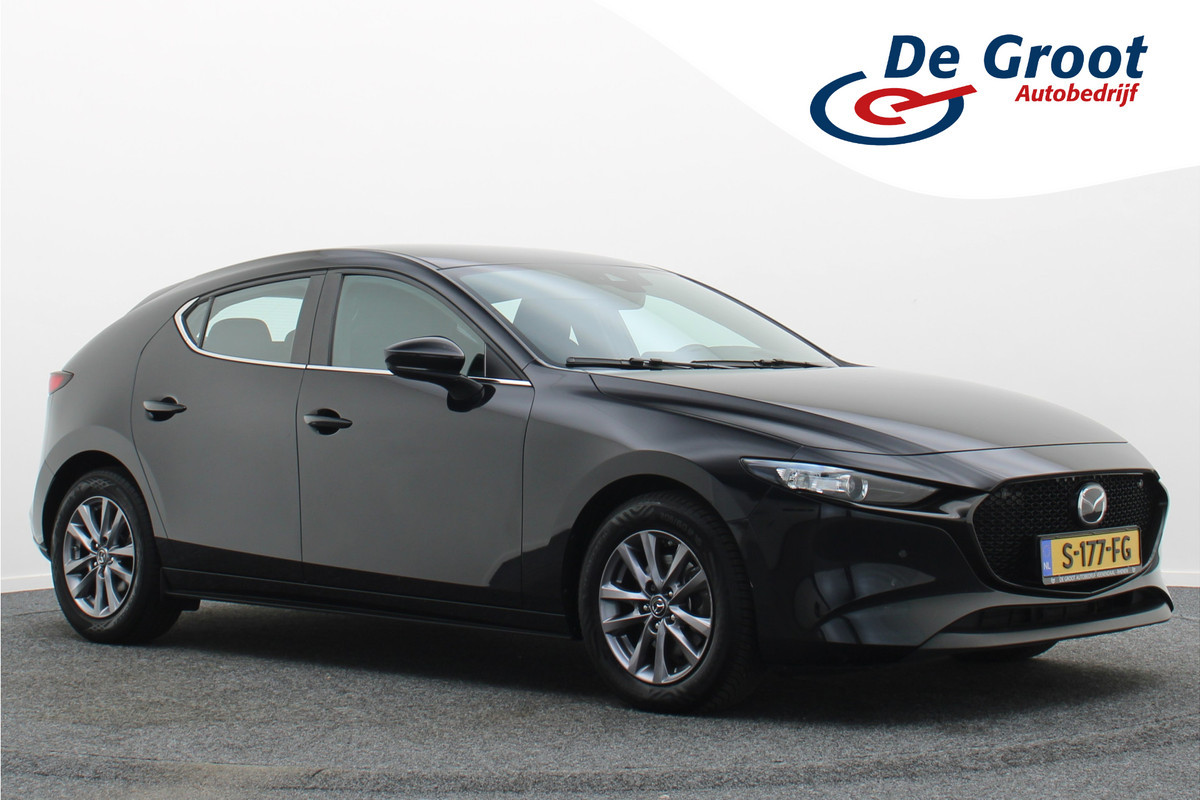 Mazda 3 2.0 e-SkyActiv-X M Hybrid 186 Comfort Camera, Head-Up, ACC, Apple Carplay, Stuur-/Stoelverw., Trekhaak