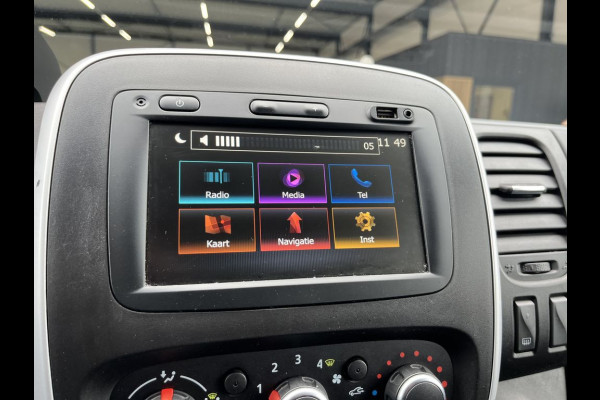 Renault Trafic 2.0 dCi 120pk E6 L2 Comfort BPM Vrij! Lease €262 p/m, Trekhaak, Bott inr., Airco, Navi, PDC, Cruise controle, Onderhoudshistorie aanwezig