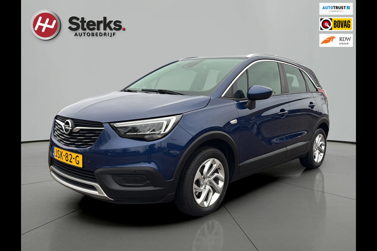 Opel Crossland X 1.2 Turbo Innovation 131 PK AUTOMAAT CARPLAY HALF LEDER CAMERA LM VELGEN