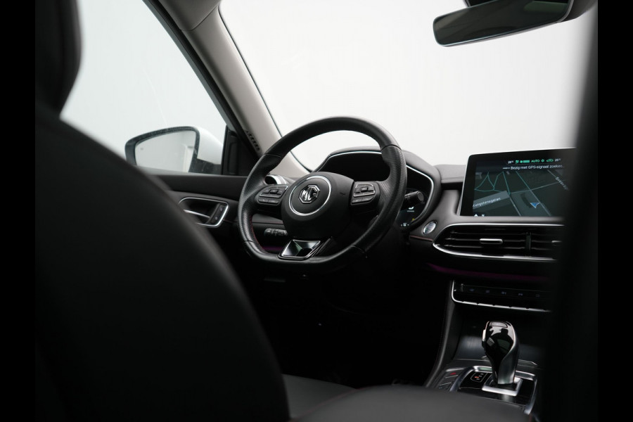 MG EHS 1.5 TGDI Luxury PHEV 258pk Dealer O.H | Panodak | Adaptive Cruise | 360 Camera | Sfeerverlichting | Lederen Sportstoelen Verwarmd | Apple Carplay | Keyless | LED Koplampen | Virtual | Navigatie | DAB | Plug In Hybrid |