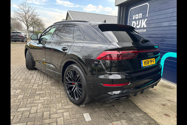 Audi Q8 60 TFSI e quattro Pro Line S Competition PANORAMADAK ADAPTIVE CRUISE CONTROL ADATIEVE LED KOPLAMPEN VOORSTOELEN MET MEMORY 22 INCH VELGEN