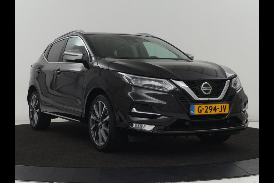 Nissan QASHQAI 1.3 DIG-T Tekna+ | Automaat | Panoramadak | Leder | Trekhaak | Stoelverwarming | 360 Camera | Adaptive cruise | Bose Sound | Navigatie | Carplay | Full LED |