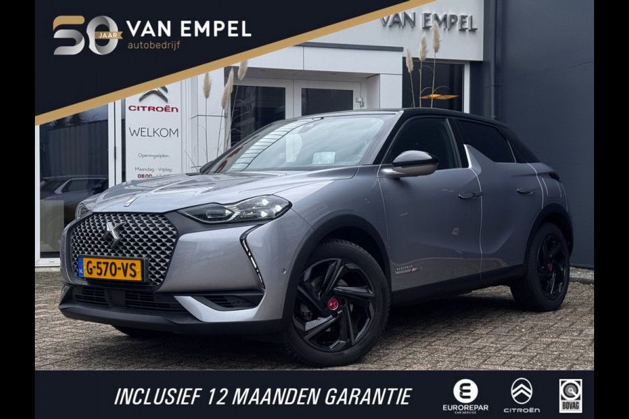 DS DS 3 Crossback E-Tense Performance Line 50 kWh | Camera | NL-Auto | Stoelverwarming | Head-Up Display | Navigatie |
