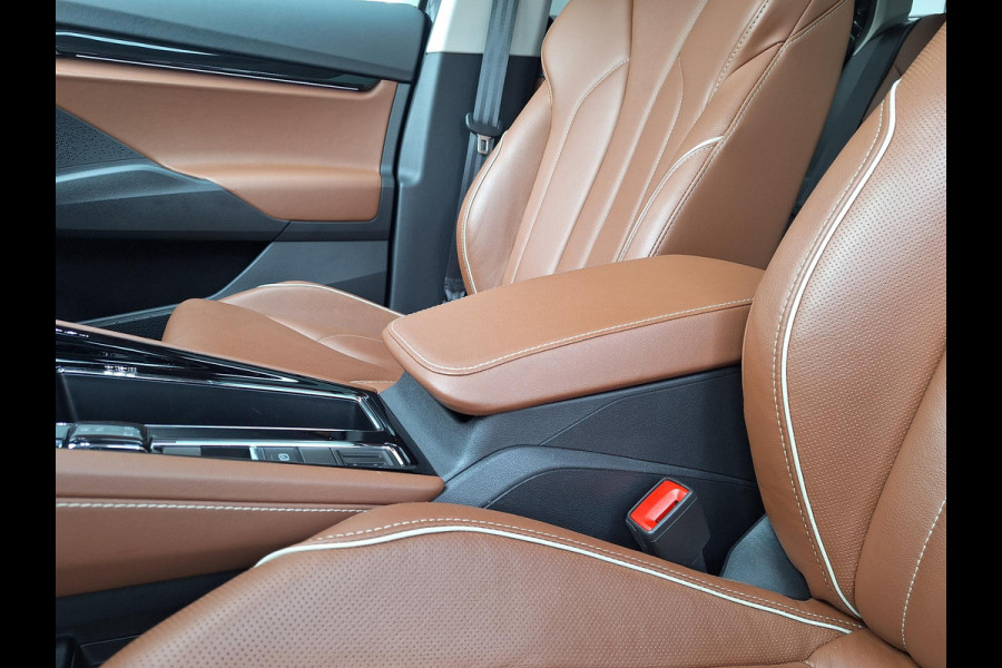 Škoda ENYAQ iV 80 | SOH: nnb | Panorama | Havana Leder | Trekhaak | Blindspot | Memory Seat |