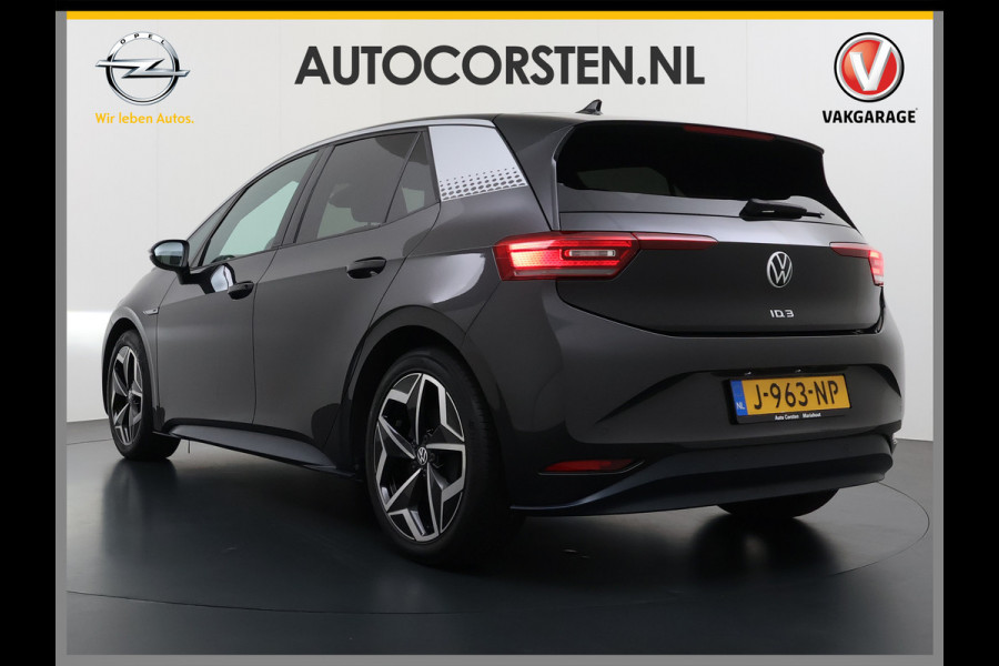 Volkswagen ID.3 First Plus 62kWh Camera Navi-Pro Adap.Cruise Matrix led 19" Ecc Apple Carplay Android Auto SOH 91% Stoel+Stuurverwarming Lmv Privacy Glas Keyless Advanced Rijstrooksensor Led-a.licht dynamisch 1e Eigenaar Dealeronderhouden Origineel Nederlandse Auto
