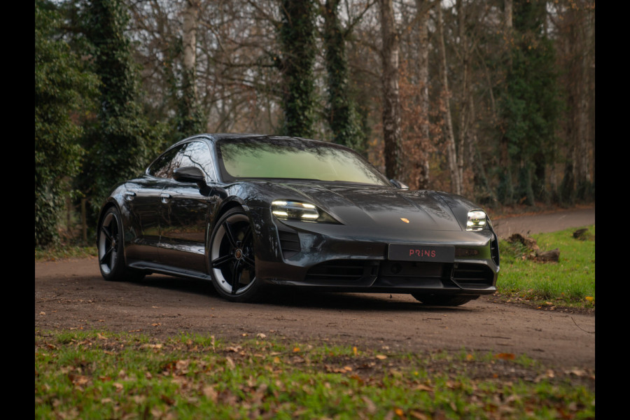 Porsche Taycan Turbo S 93 kWh | SportDesign Carbon | Burmester | Keramisch | PDCC Sport | Porsche Approved 12-2026