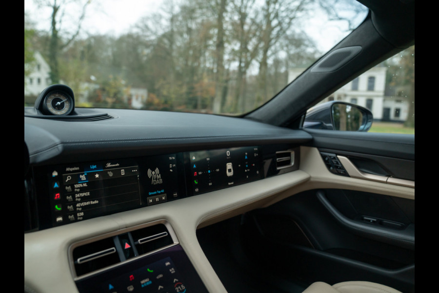 Porsche Taycan Turbo S 93 kWh | SportDesign Carbon | Burmester | Keramisch | PDCC Sport | Porsche Approved 12-2026